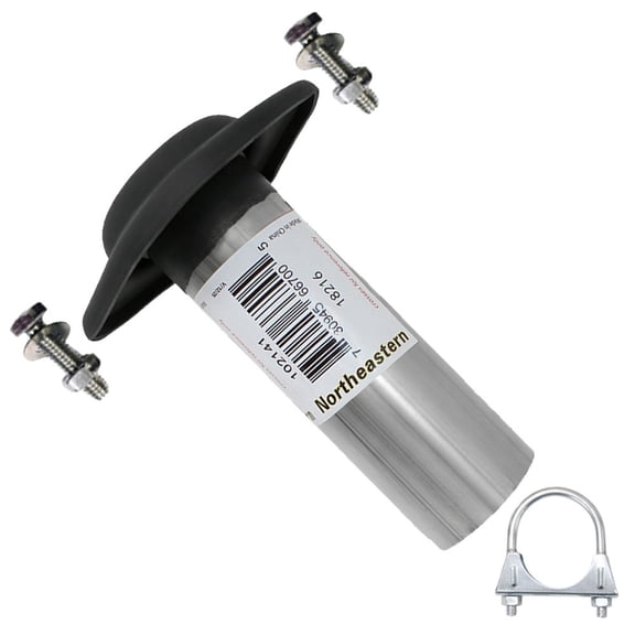 Northeastern Exhaust Pipe Fits 20112014 Ford F-150 3.5L/3.7L 126" WB - Direct Fit Replacement | Stainless Steel