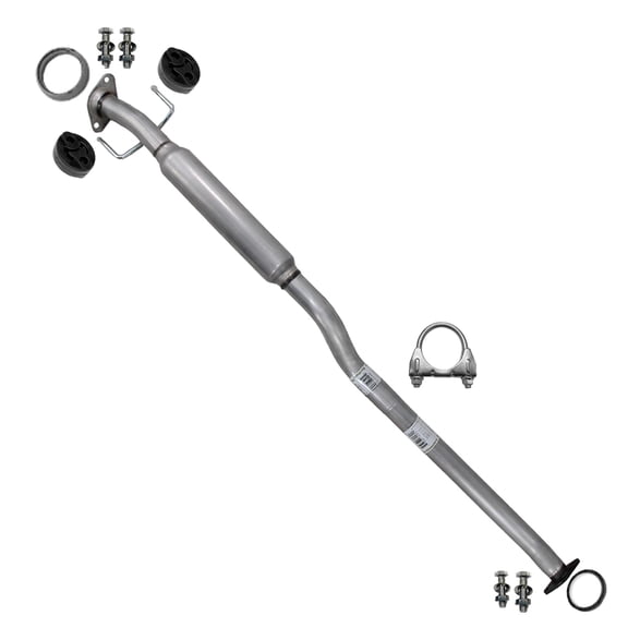 Northeastern Exhaust Pipe Fits 2011-2016 Toyota Sienna 3.5L | Includes Clamp, Gaskets, Hangers and Bolt-Kit - Direct-Fit to FWD