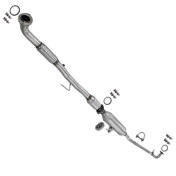 Northeastern Exhaust Rear Catalytic w/ Resonator Kit Fits 2010-2011 Toyota Camry 2.5L - Direct Fit EPA-Approved | Stainless Steel