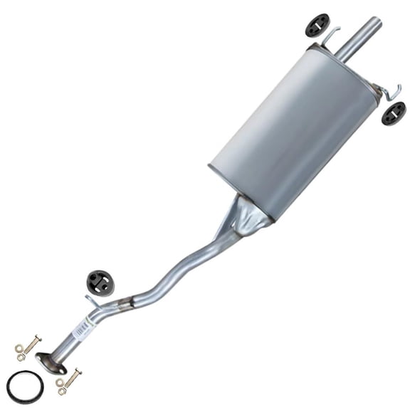 Northeastern Exhaust Rear Muffler with Hangers Fits 1994-1995 Honda Accord 2.2L - Direct Fit | Stainless Steel Exhaust Component | Includes Gasket, Bolts & Nuts