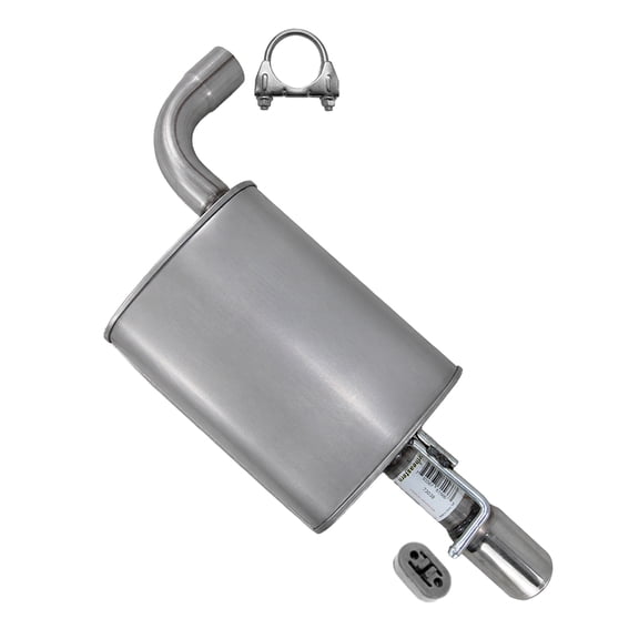 Northeastern Exhaust Driver Side Muffler Fits 2016-2019 Ford Explorer 3.5L | Includes Clamp and Hanger - Direct-Fit to Naturally Aspirated Engine