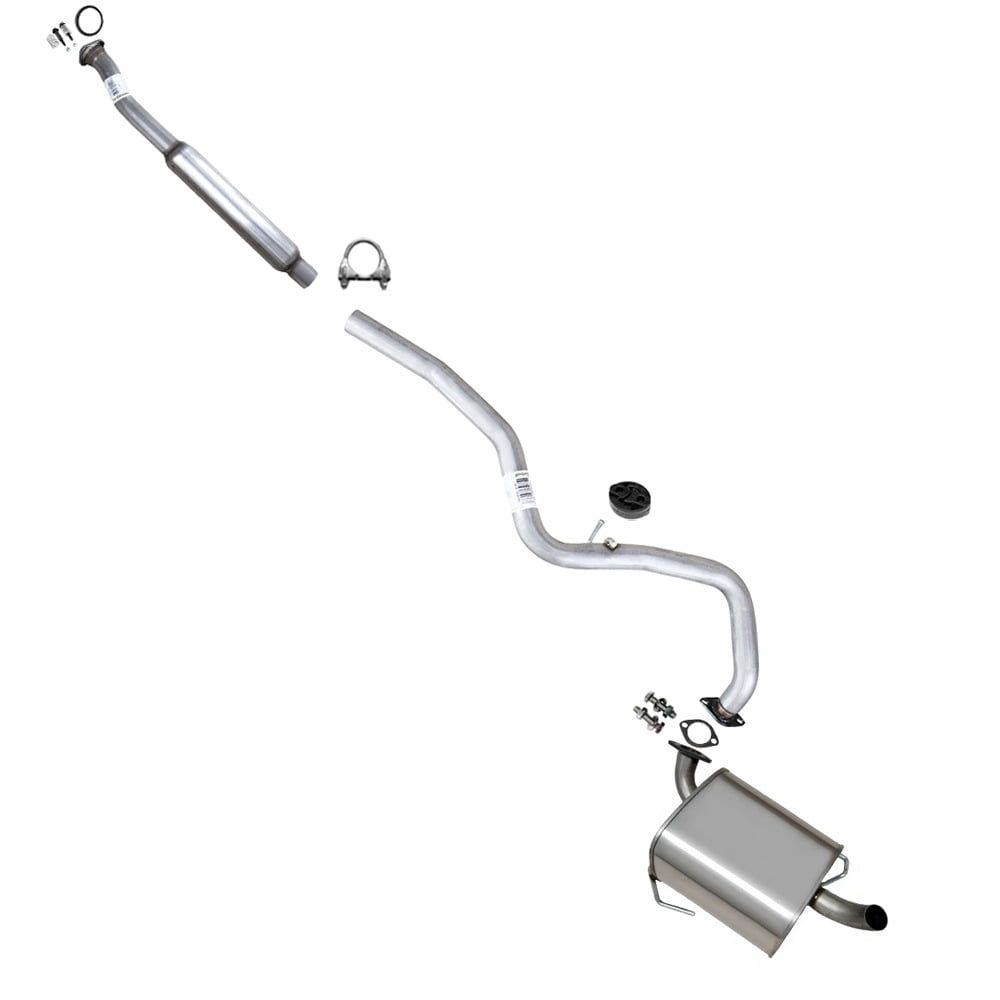 Northeastern Exhaust Resonator Assembly, Intermediate Pipe & Muffler Fits 2010-2019 Subaru Outback 2.5L - Direct Fit | Stainless Steel System Kit