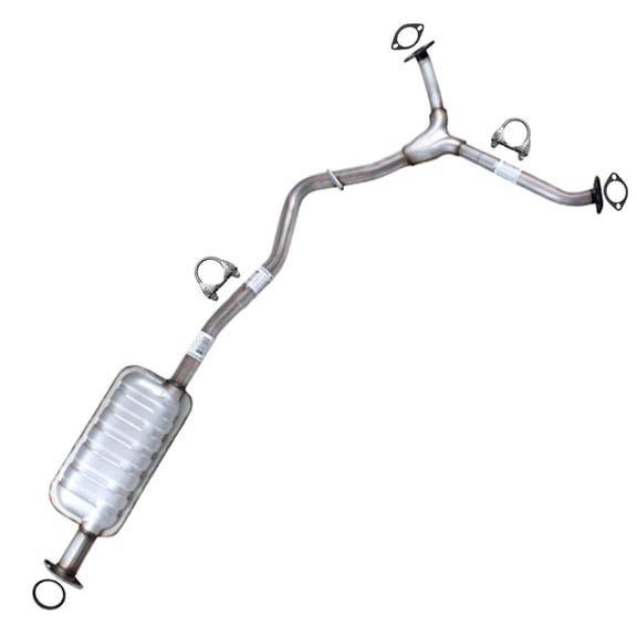 Northeastern Exhaust Resonator Stamp Pipe Fits 2010-2015 Subaru Outback 3.6L - Direct Fit | Stainless Steel
