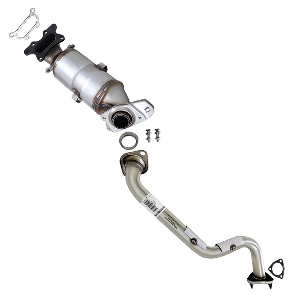 Northeastern Exhaust Manifold Catalytic with Front Pipe Fits 2012–2013 Honda Civic 1.8L – Stainless Steel EPA-Approved | Direct-Fit Automotive Replacement Part | Includes Gaskets & Bolts & Nuts