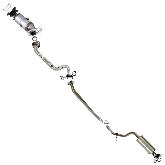 Northeastern Exhaust | Stainless Steel EPA-Approved Manifold Catalytic Front Pipe Intermediate Pipe Resonator Fits 2012–2013 Honda Civic 1.8L – Direct-Fit Automotive Replacement Part