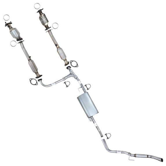 Northeastern Exhaust | Stainless Steel EPA-Approved Pair of Manifold Catalytic & Catalytic Converter Complete System Kit Fits 2009-2012 Suzuki Equator 4.0L – Direct-Fit Automotive Replacement Part