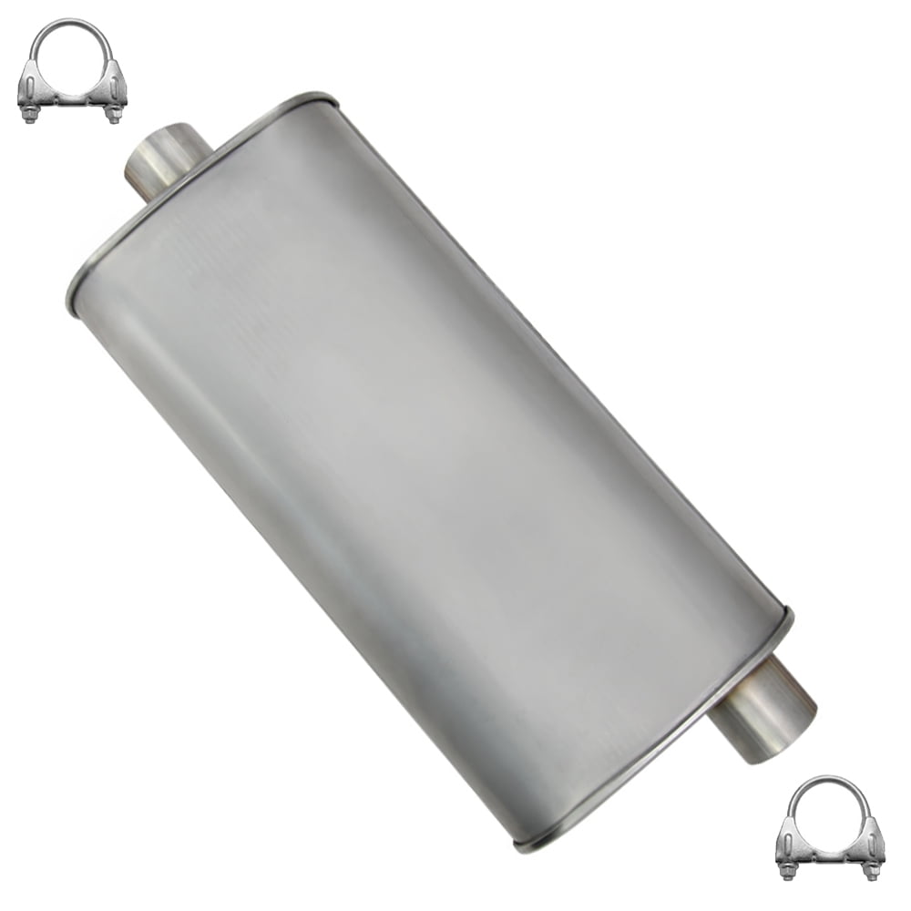 Northeastern Exhaust Stainless Steel Exhaust Muffler Fits 2007–2014 & 2015–2020 Chevy Suburban 1500 5.3L Direct Fit