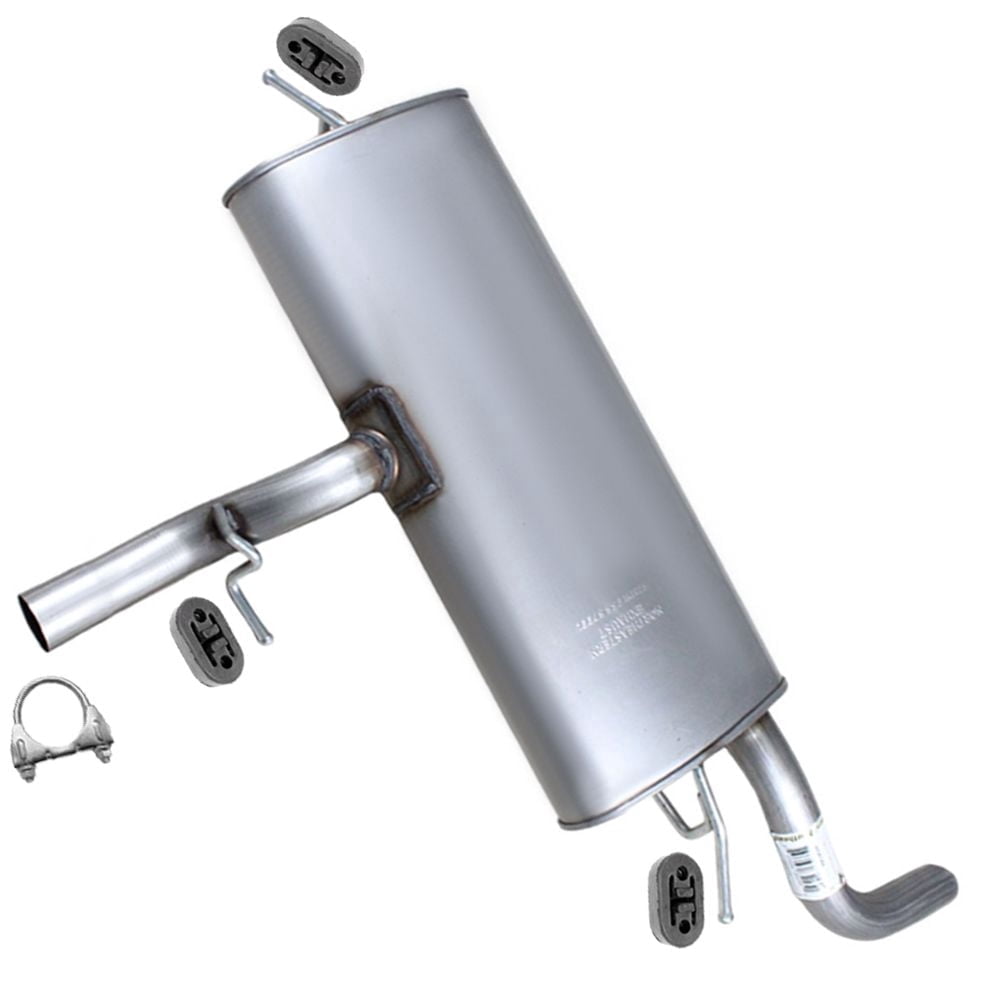 Northeastern Exhaust Rear Muffler Fits 2010-2017 Chevy Equinox & GMC Terrain 2.4L - Direct Fit | Stainless Steel | Includes Clamp & Hangers
