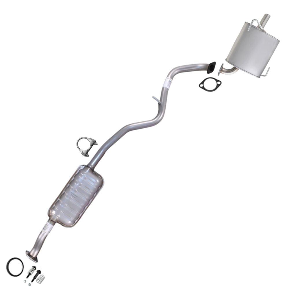 Northeastern Exhaust Stainless Steel Exhaust Resonator & Muffler Exhaust Kit Fits Subaru Legacy 2010–2015 2.5L | Direct-Fit Automotive Replacement Part