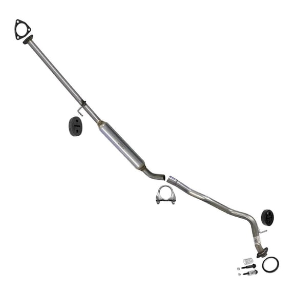 Northeastern Exhaust Resonator Pipe Fits 1997-2001 Honda CR-V 2.0L - Direct Fit | Stainless Steel