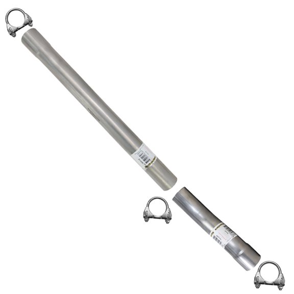 Northeastern Exhaust | Stainless Steel | Ext. Pipe & Int. Pipe Kit fits: 2004-2008 Ford F-150 4.6L, 5.4L- Direct-Fit Automotive Replacement Part | Includes Gaskets & Clamp