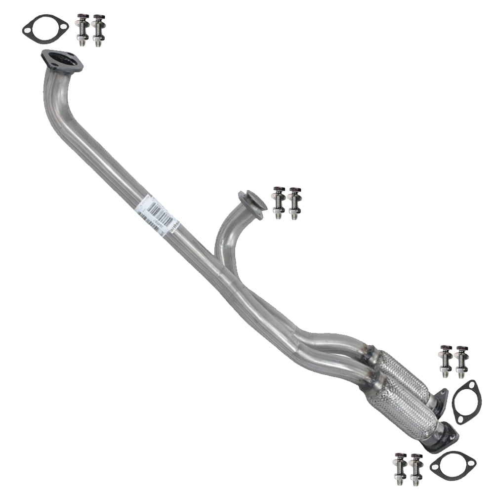 Northeastern Exhaust Front Flex Pipe Fits 2013-2019 Ford Police Interceptor Utility 3.7L - Direct Fit | Stainless Steel