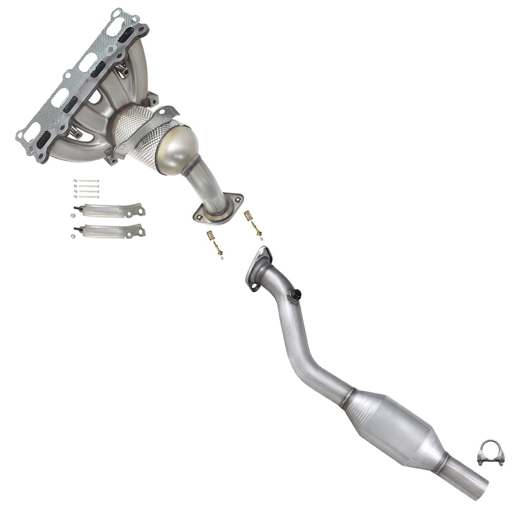 Northeastern Exhaust | Stainless Steel Front Manifold & Rear Catalytic Converter Fits 2007-2017 Jeep Patriot 2.4L – Direct Fit with EPA-Approved