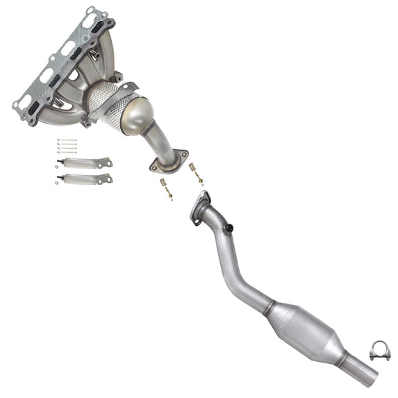 Northeastern Exhaust | Stainless Steel Front Manifold & Rear Catalytic Converter Fits 2007-2017 Jeep Patriot 2.4L – Direct Fit with EPA-Approved