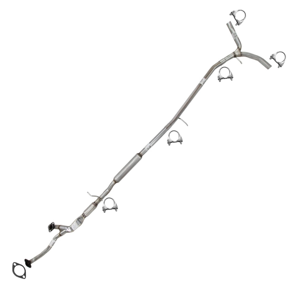 Northeastern Exhaust Stainless Steel Front Y-Pipe, Resonator & Rear Y-Pipe Exhaust System Kit Fits 2013-2019 Ford Flex 3.5L SUV – Direct Fit