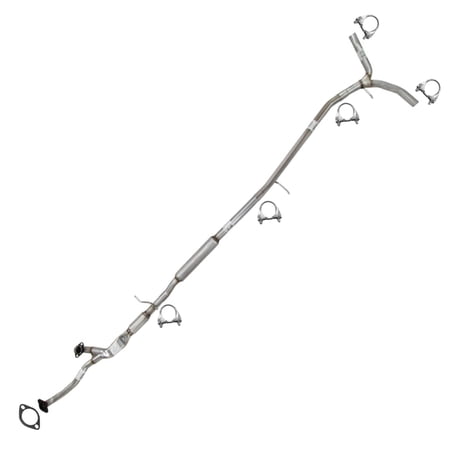 Northeastern Exhaust Stainless Steel Front Y-Pipe, Resonator & Rear Y-Pipe Exhaust System Kit Fits 2013-2019 Ford Flex 3.5L SUV – Direct Fit