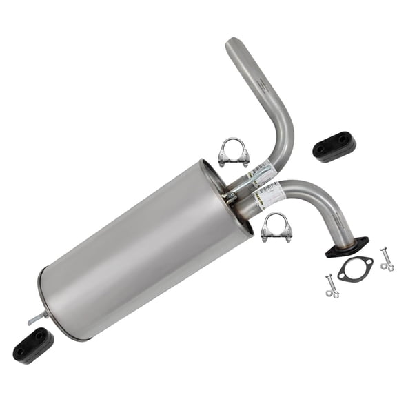 Northeastern Exhaust | Stainless Steel Pipe, Muffler & Tailpipe Kit Fits 1997-2005 Chevy Malibu & Classic, Oldsmobile Cutlass 2.2L 2.4L 3.1L Direct Fit