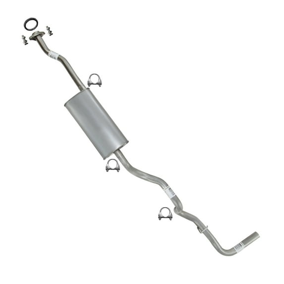 Northeastern Exhaust Stainless Steel Intermediate Pipe, Muffler & Tailpipe Kit for Truck – Direct Fit Fits 1998–2000 Ford Ranger 3.0L 4.0L | Free Hardware Included | Durable, Rust-Resistant Design