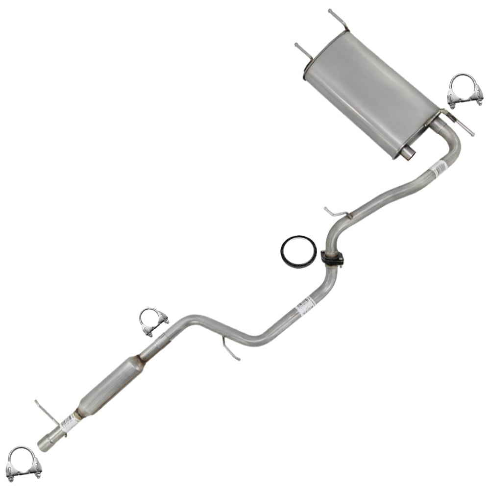 Northeastern Exhaust Stainless Steel Intermediate Pipes & Muffler Fits 2010–2013 Mazda 3 2.0L Sedan – Direct Fit