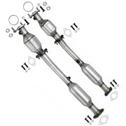 Northeastern Exhaust Pair of Manifold and Catalytic Fits 2005-2019 Nissan Frontier 4.0L & 2005-2012 Nissan Pathfinder 4.0L - Direct Fit EPA-Approved | Stainless Steel System Kit