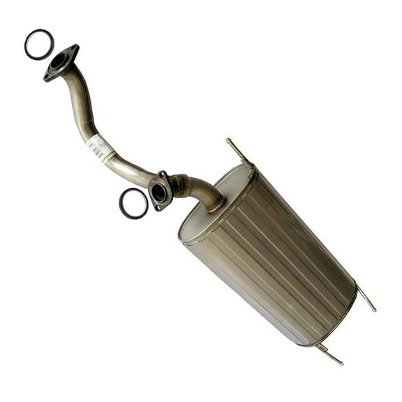 Northeastern Exhaust - Stainless Steel Muffler Fits Toyota Land Cruiser 1998-2007 4.7L SUV - Direct Fit