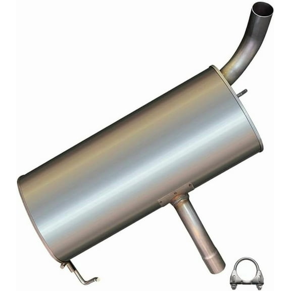 Northeastern Exhaust Stainless Steel Rear Muffler Fits 20072010 Jeep Compass 2.0L & 20072010 Jeep Patriot 2.0L Direct Fit