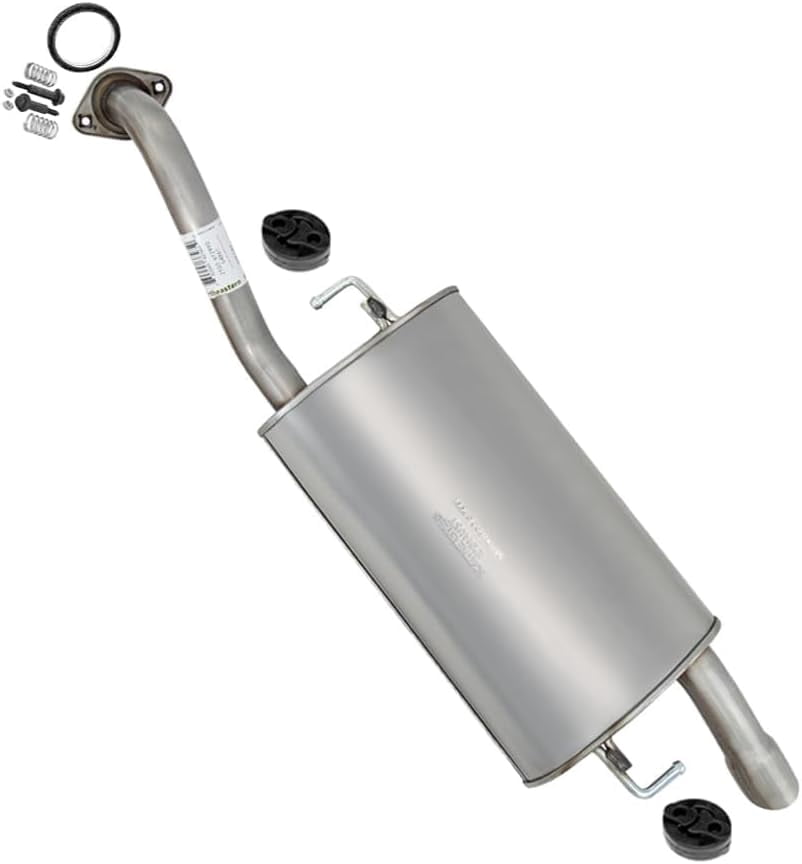 Northeastern Exhaust Rear Muffler Fits 2014-2019 Toyota Corolla 1.8L - Direct Fit | Stainless Steel