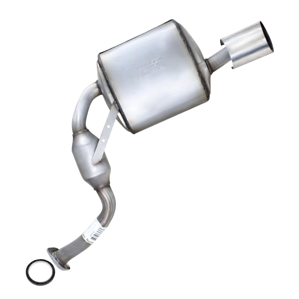 Northeastern Exhaust | Stainless Steel Rear Passenger Side Exhaust Muffler Fits 2009–2014 & 2016–2019 Nissan Maxima 3.5L Sedan – Direct Fit | Free Gasket Included