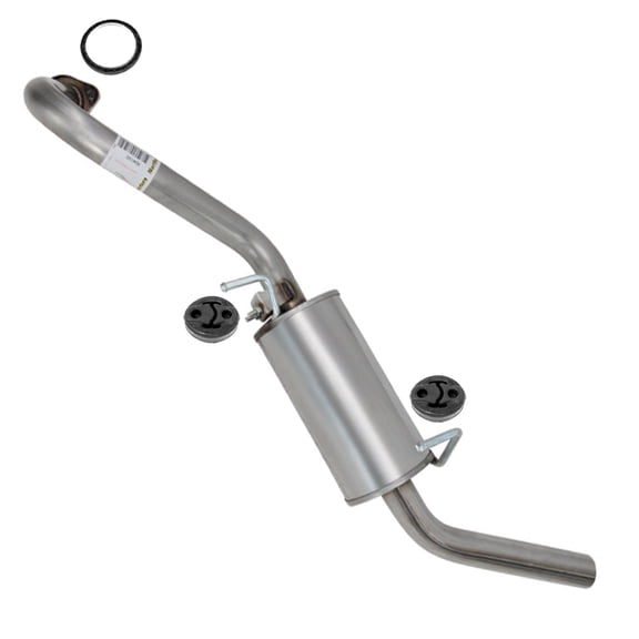 Northeastern Exhaust Resonator Pipe with Hangers Fits 1996-2000 Nissan Pathfinder & 1997-2000 Infiniti QX4 3.3L SUV - Direct Fit | Stainless Steel Exhaus
