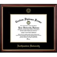 thumbnail image 1 of Northeastern Petite Gold Diploma Frame, 1 of 3