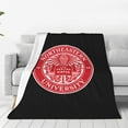 thumbnail image 1 of Northeastern University Blanket Large Luxury Fleece Soft Anti-Static Anti-Pilling Flannel Bed Blanket, 1 of 6