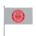 Northeastern University Flag 3x5 Outdoor ,Sewn Stripes, Stronger Brass