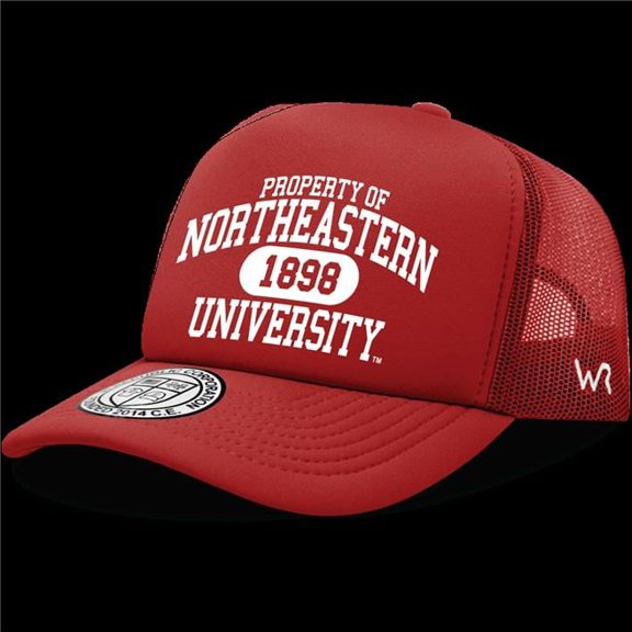 Northeastern University Huskies Property of College Caps, Red