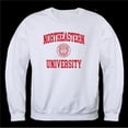 thumbnail image 1 of Northeastern University Huskies Seal Crewneck Sweatshirt, White - Medium, 1 of 1