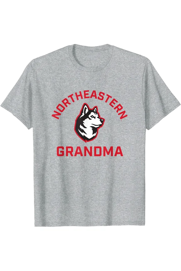 Northeastern University Neu Huskies Arched Grandma T-Shirt, Unisex T-Shirt