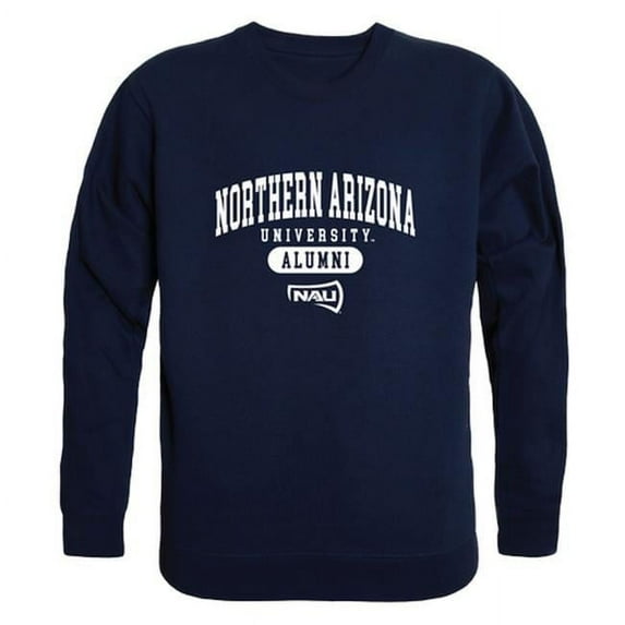 Northern Arizona University Lumberjacks Alumni Fleece Sweatshirt, Navy - Extra Large