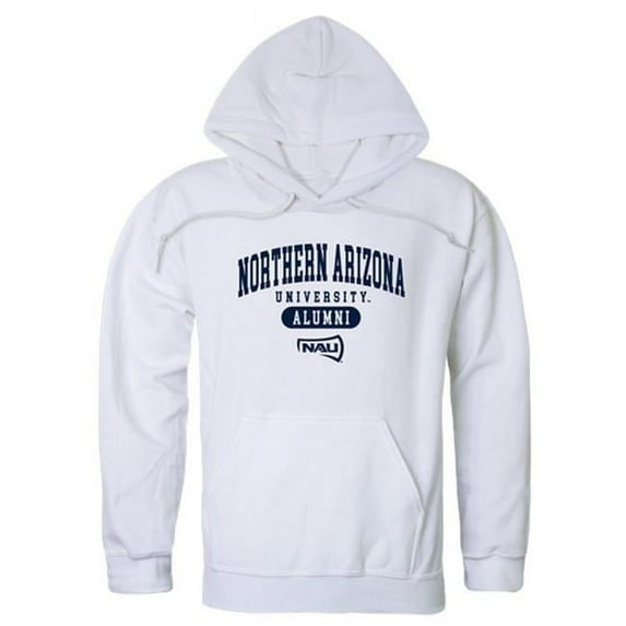 Northern Arizona University Lumberjacks Alumni Hoodie, White - Large