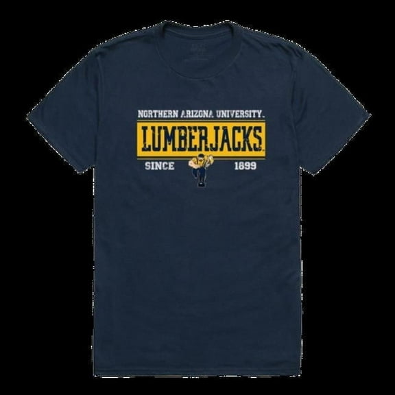 Northern Arizona University Lumberjacks College Established T-Shirt, Navy - Medium