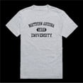 thumbnail image 1 of Northern Arizona University Lumberjacks Distressed Arch College T-Shirt, Heather Grey - Extra Large, 1 of 1