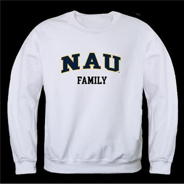 Northern Arizona University Lumberjacks Family Crewneck Sweatshirt, White - Medium