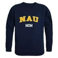 thumbnail image 1 of Northern Arizona University Lumberjacks Mom Crewneck Sweatshirt, Navy - Extra Large, 1 of 1