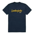 thumbnail image 1 of Northern Arizona University Lumberjacks Script T-Shirt, Navy - Small, 1 of 1