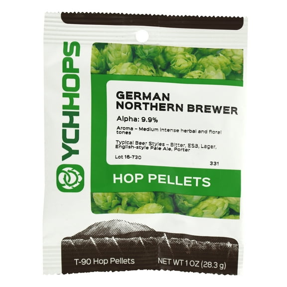 YCH Hops German Northern Brewer Hop Pellets 1 oz