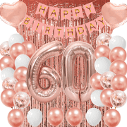 Northern Brothers 60th Birthday Balloon Decorations for 60th Birthday Party Decorations Cheers to 60 Years