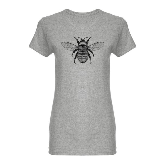 Northern Bumblebee Shaped T-Shirt Women -Image by Shutterstock, Female Medium