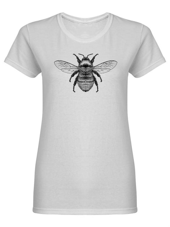 Northern Bumblebee Shaped T-Shirt Women -Image by Shutterstock, Female Medium