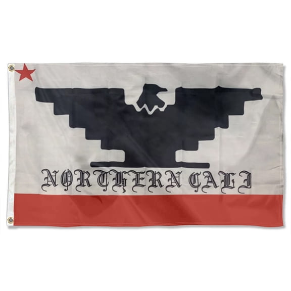Northern California Flag UFW Union Black Eagle flags Banner Home Yard Garden Decor 3x5Ft
