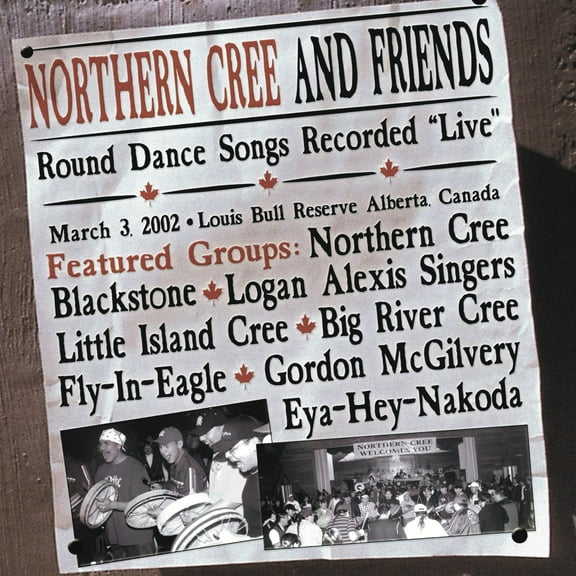 Northern Cree Singers - Round Dance Songs Recorded Live - Music & Performance - CD