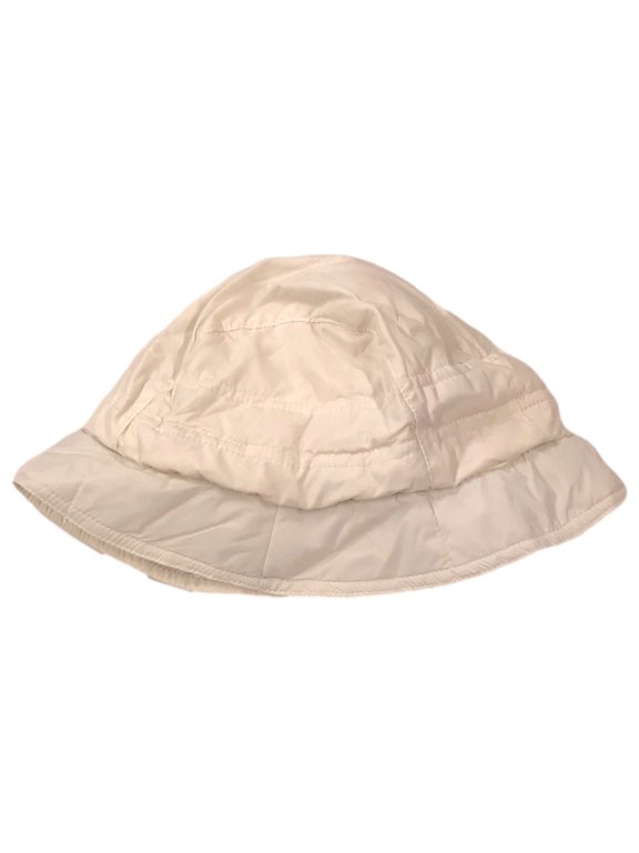 Womens Premium Goose Down Bucket Hat Ivory (Off White)