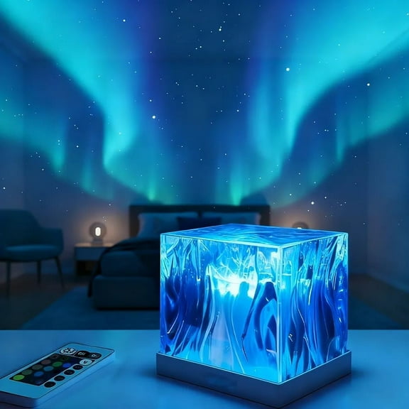 Northern Dreamscape Projector, 16 Color Aurora Light Projector, Mood Lighting for Bedroom, Perfect Christmas Gifts for Teens, Aurora Lamp for Home Decoration